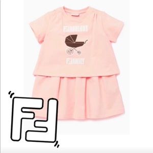 Fendi baby girl dress